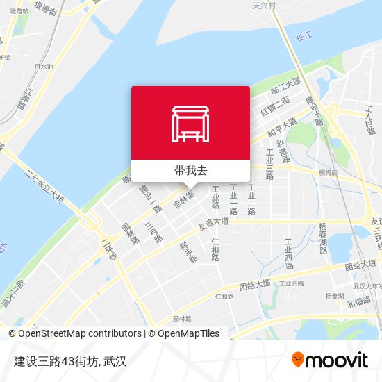 建设三路43街坊地图