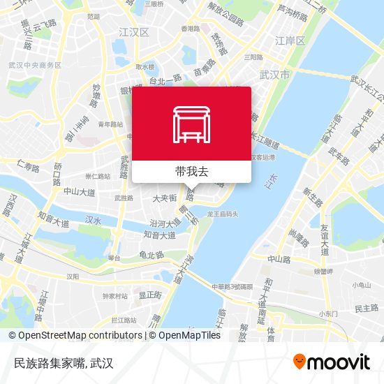 民族路集家嘴地图