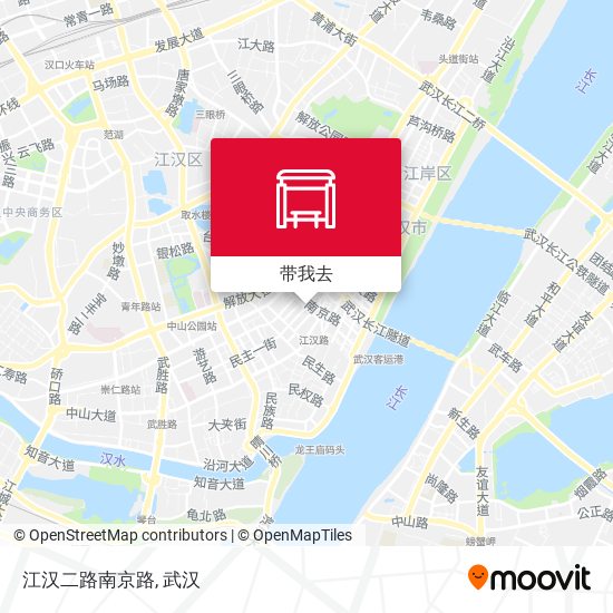 江汉二路南京路地图