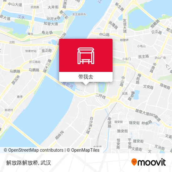 解放路解放桥地图