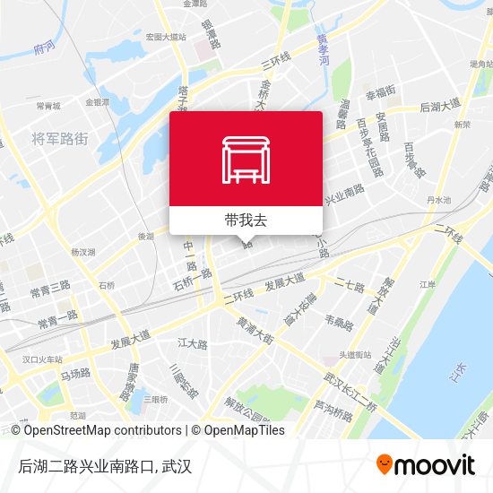 后湖二路兴业南路口地图