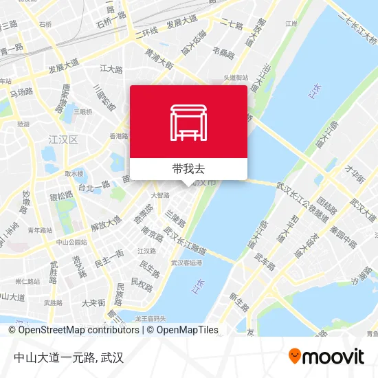 中山大道一元路地图