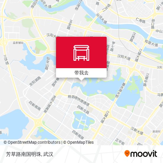 芳草路南国明珠地图