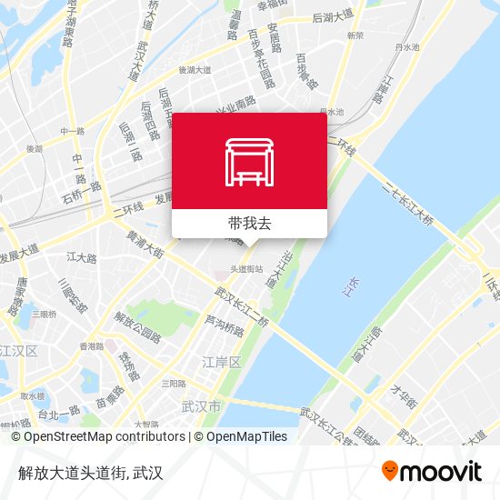 解放大道头道街地图