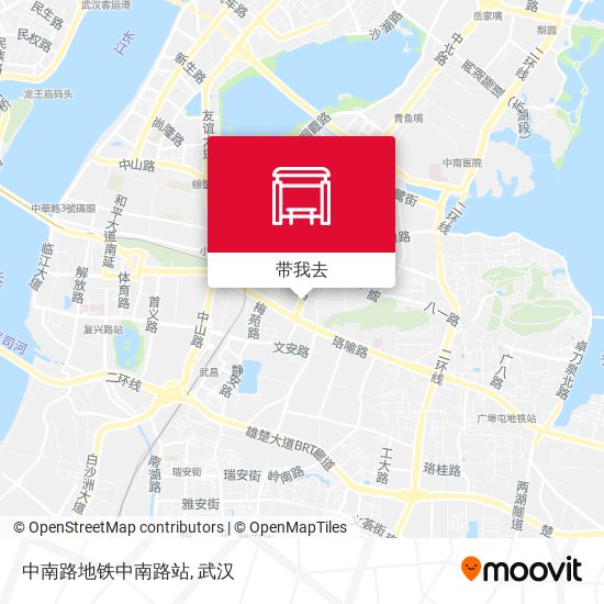 中南路地铁中南路站地图