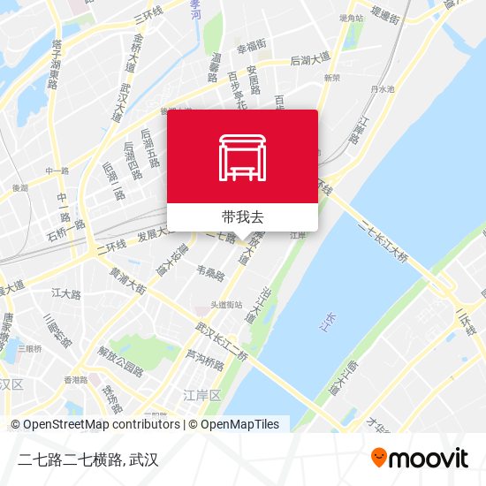 二七路二七横路地图