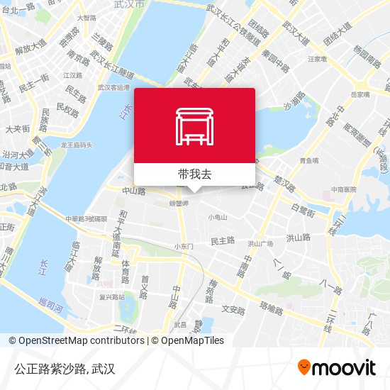 公正路紫沙路地图