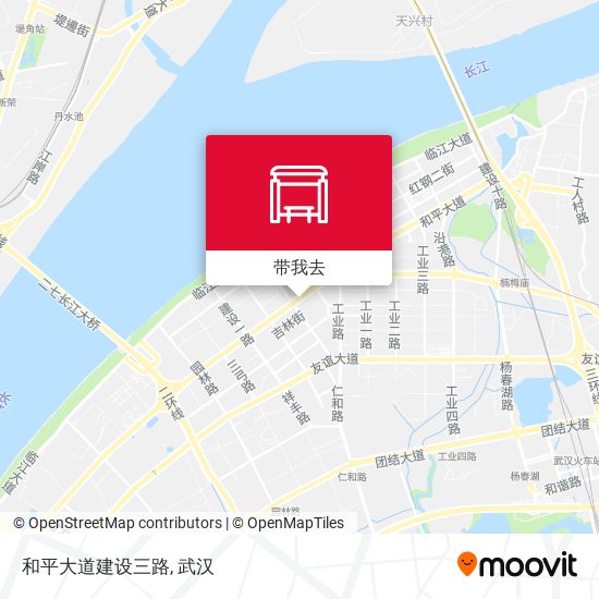 和平大道建设三路地图