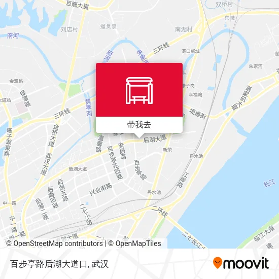 百步亭路后湖大道口地图