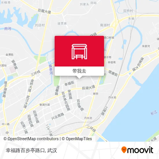 幸福路百步亭路口地图