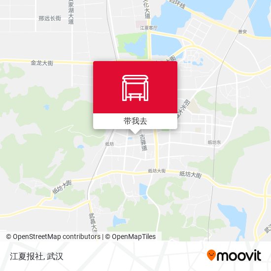 江夏报社地图
