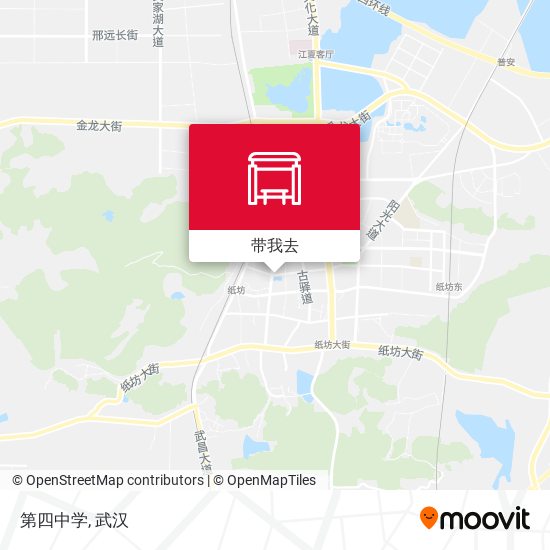 第四中学地图