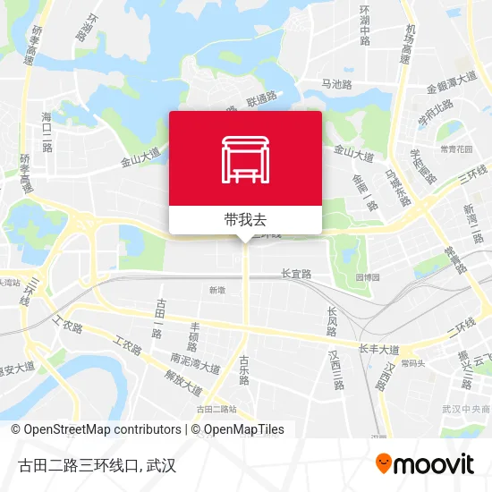 古田二路三环线口地图