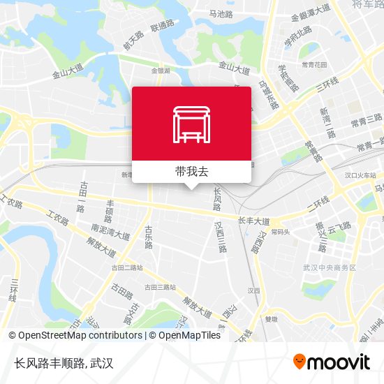 长风路丰顺路地图