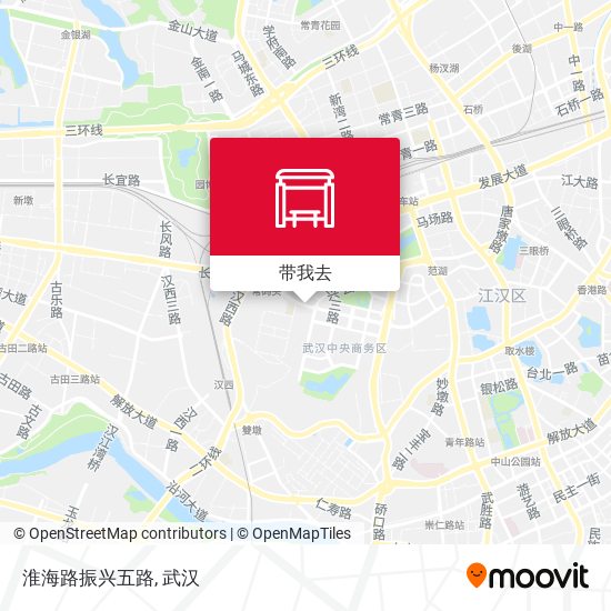 淮海路振兴五路地图