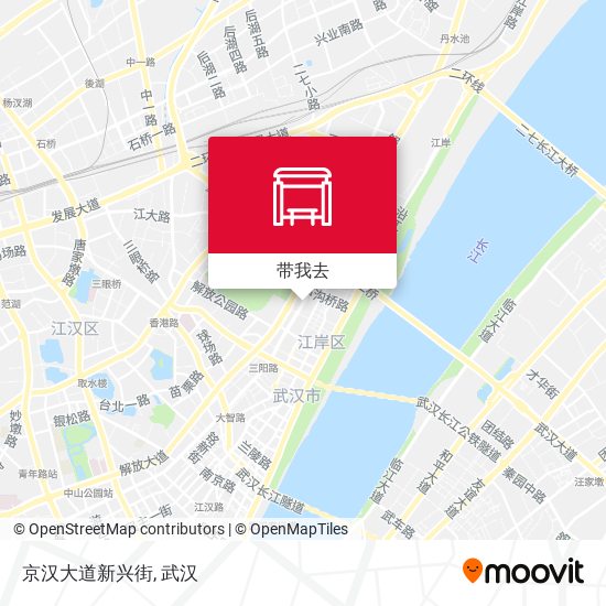 京汉大道新兴街地图