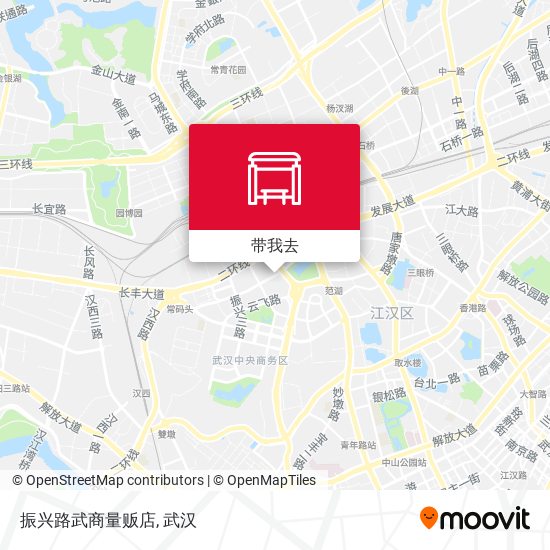 振兴路武商量贩店地图