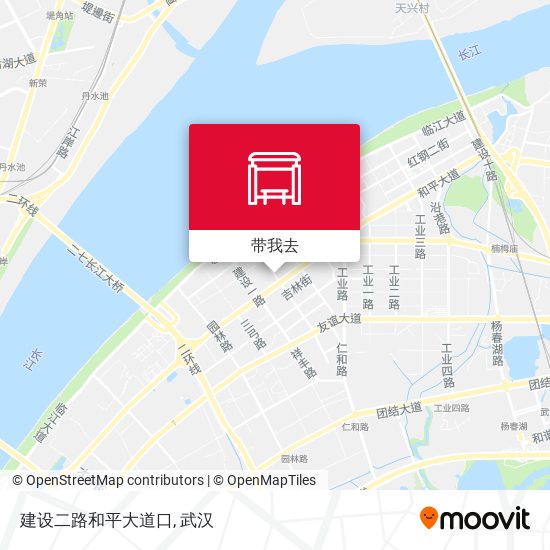 建设二路和平大道口地图