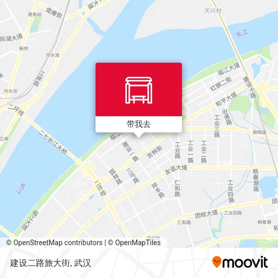 建设二路旅大街地图