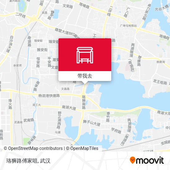 珞狮路傅家咀地图