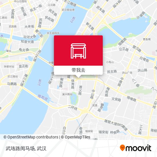 武珞路阅马场地图