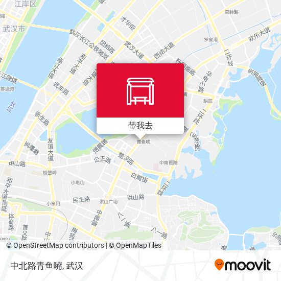 中北路青鱼嘴地图