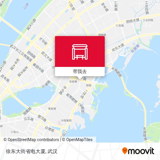 徐东大街省电大厦地图