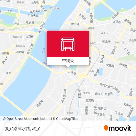 复兴路津水路地图