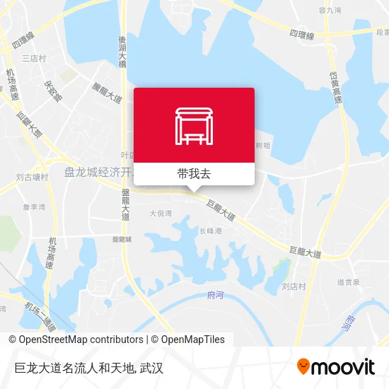 巨龙大道名流人和天地地图