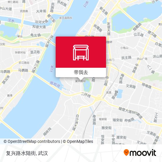 复兴路水陆街地图