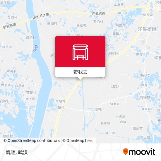 魏咀地图