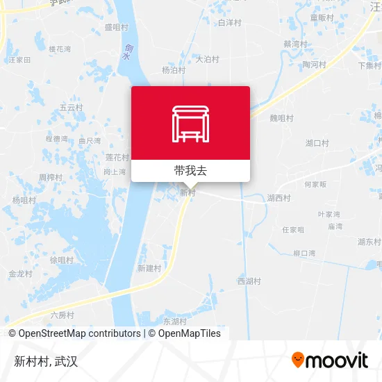 新村村地图