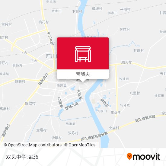 双凤中学地图