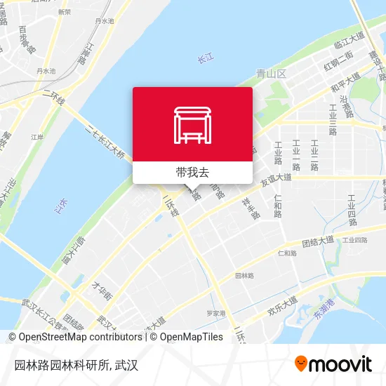 园林路园林科研所地图