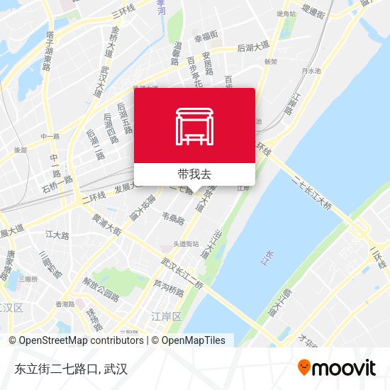 东立街二七路口地图