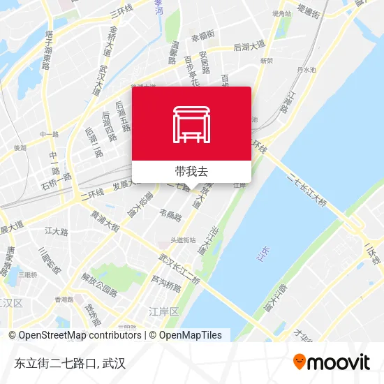 东立街二七路口地图