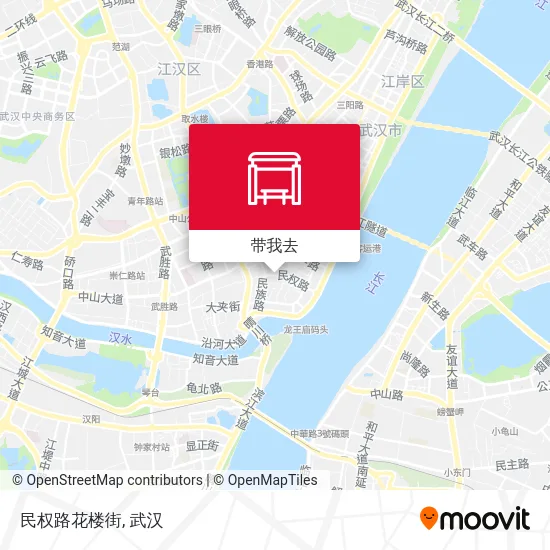 民权路花楼街地图