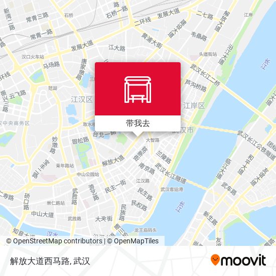 解放大道西马路地图