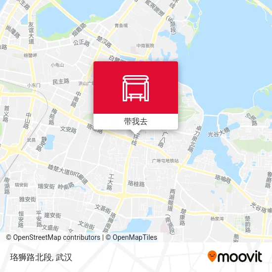 珞狮路北段地图
