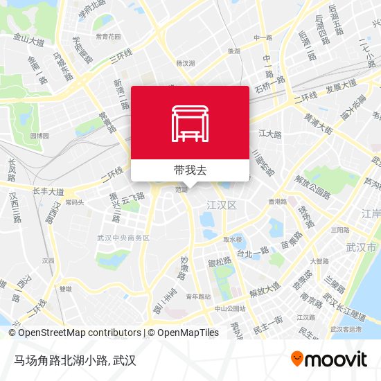 马场角路北湖小路地图