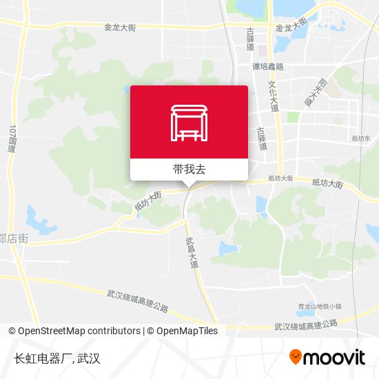 长虹电器厂地图