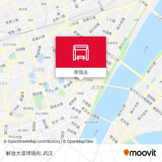 解放大道球场街地图