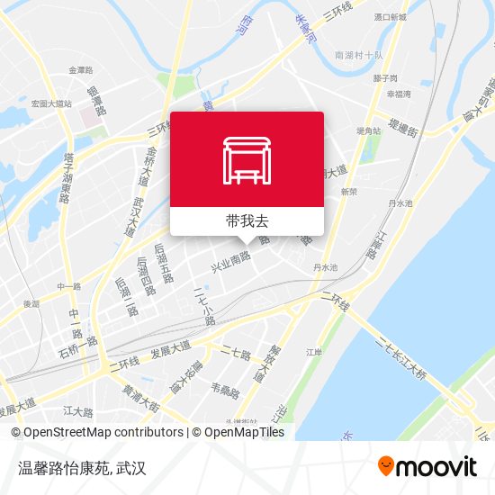 温馨路怡康苑地图