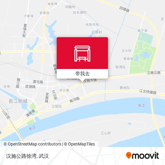 汉施公路徐湾地图