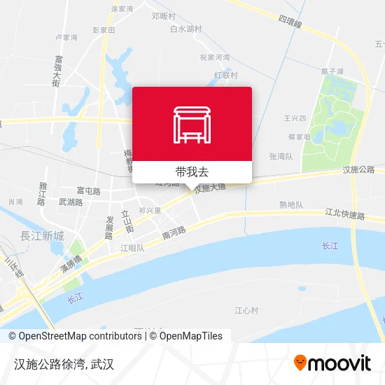 汉施公路徐湾地图