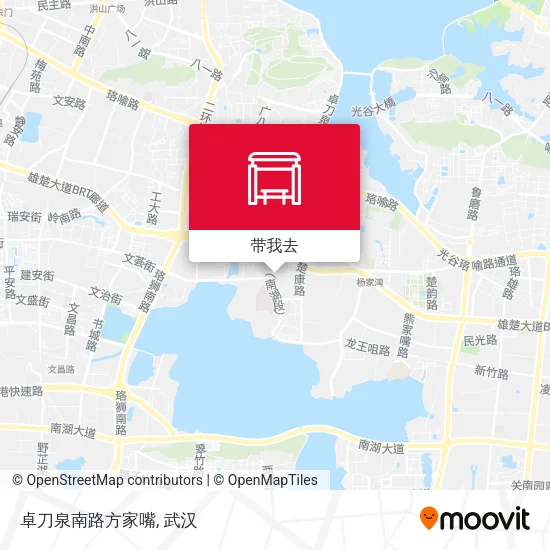 卓刀泉南路方家嘴地图