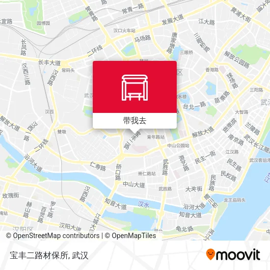 宝丰二路材保所地图