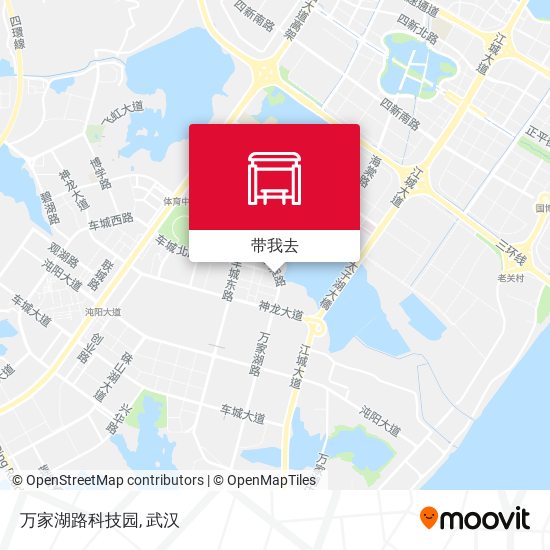 万家湖路科技园地图