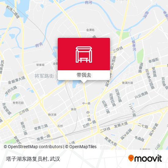 塔子湖东路复员村地图