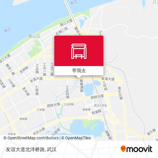 友谊大道北洋桥路地图